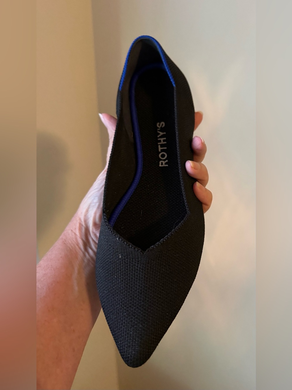 Rothy’s the Point Loafer, black, size 8 - Picture 4 of 14
